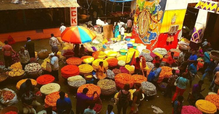 Bengaluru Through Its Market - the Pete Walk - Hinduism and Culinary Delights