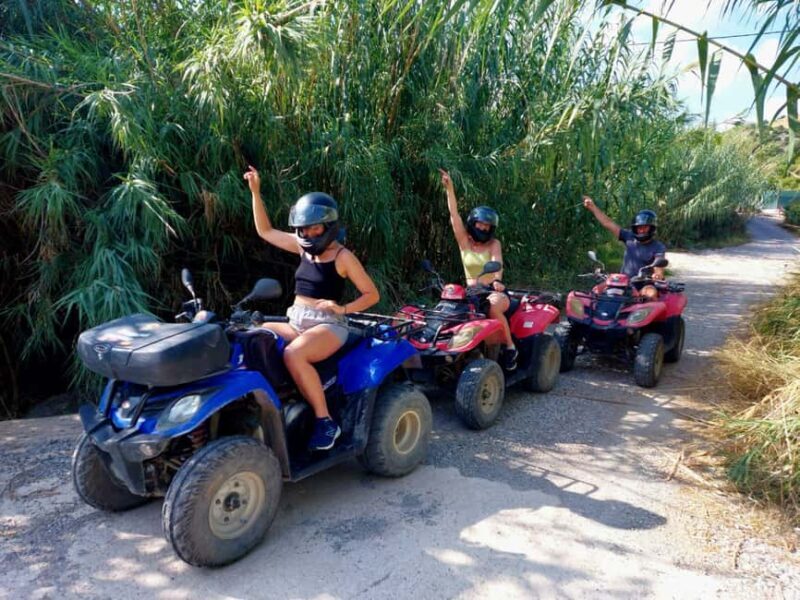 Benidorm: Two-seater quad bike tour with a stop at waterfalls for swimming - FAQ