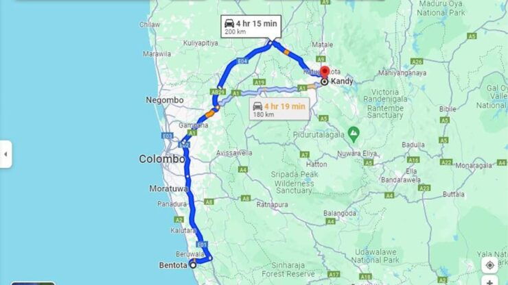 Bentota City to Kandy City Private Transfer - Pricing and Payment Options