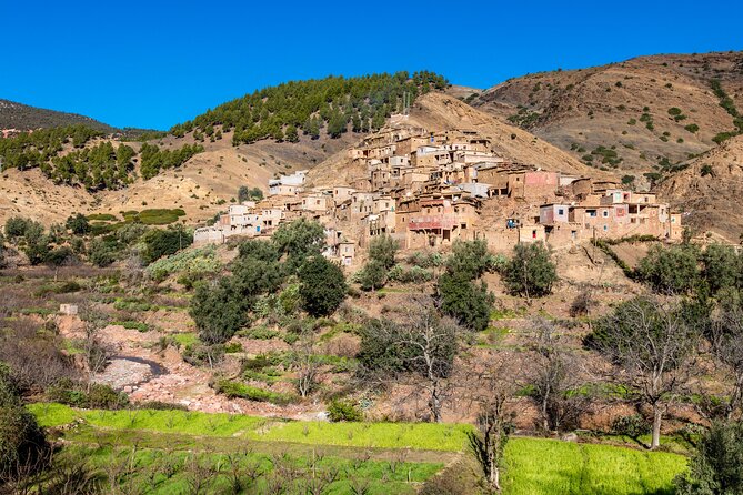 Berber Trails 4WD Tour From Marrakech With Lunch at Tahanaout - Itinerary and Route