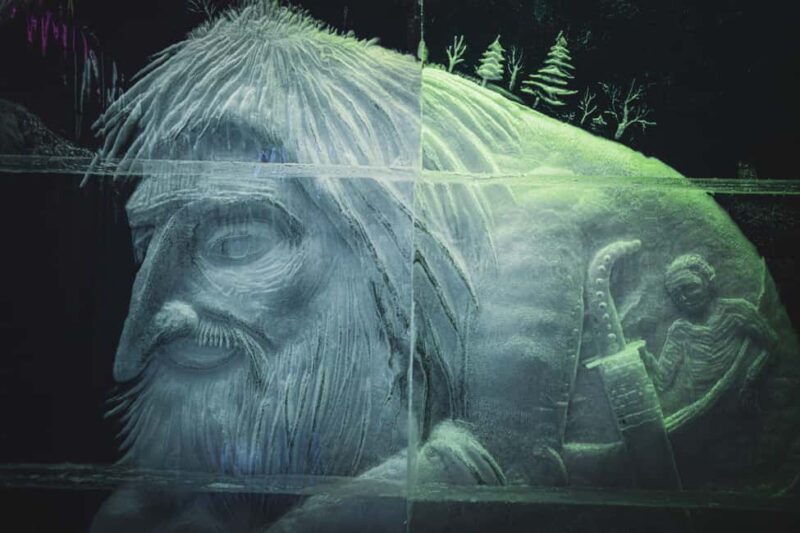 Bergen: Magic Ice Bar Entry Ticket with Welcome Drink - Exploring the Ice Art Gallery