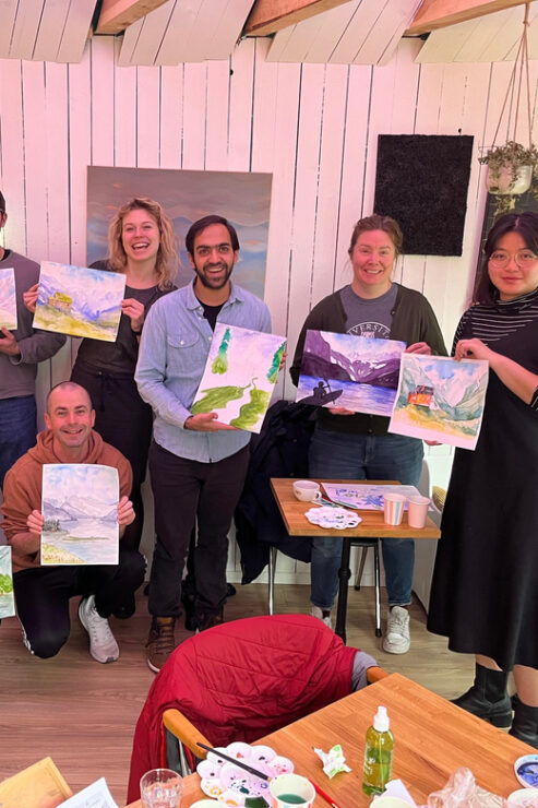 Bergen: Paint Norwegian Landscape With Watercolor - Workshop Details