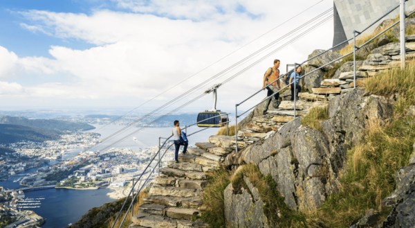 Bergen: Round-Trip Ulriken Cable Car Ticket - Hiking Trail Difficulty Levels