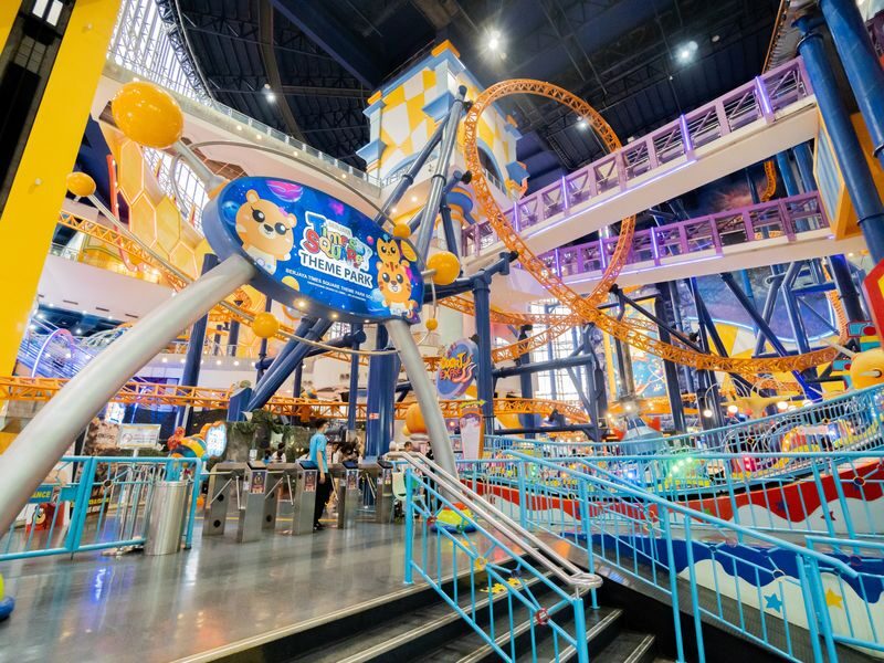 Berjaya Times Square Theme Park Ticket in Kuala Lumpur - Two floors of rides in the middle of Kuala Lumpur