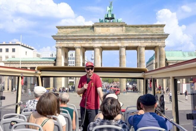 Berlin: Big Bus Panoramic Evening Tour With Live Guide - Ticket Redemption