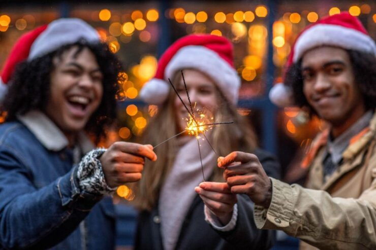 Berlin Christmas Market Photoshoot - Festive Accessories and Props