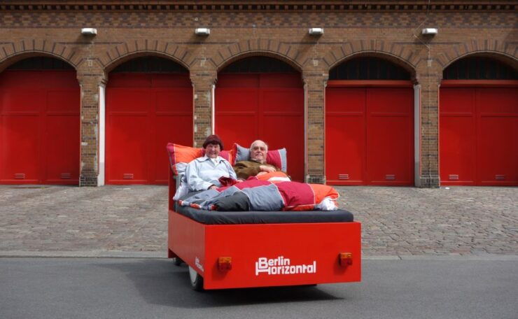 Berlin: City Sightseeing Tour in a Unique BedBike - Experience on the BedBike Tour