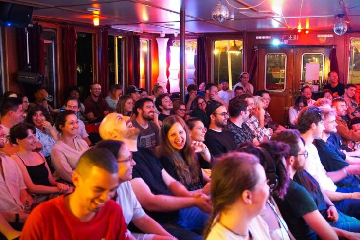 Berlin: Eastern European Comedy Special Ticket and Free Shot - Ticket Information