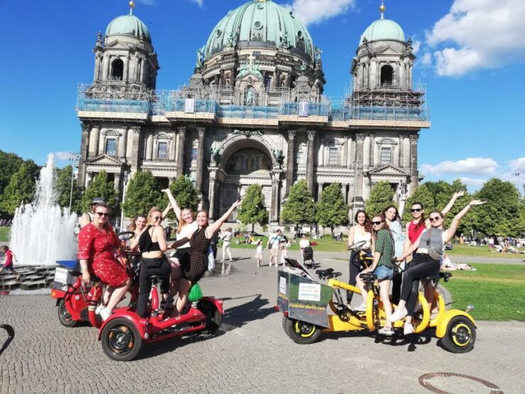Berlin: Guided Sightseeing Tour With Conference Bikes - Booking Details and Cancellation Policy