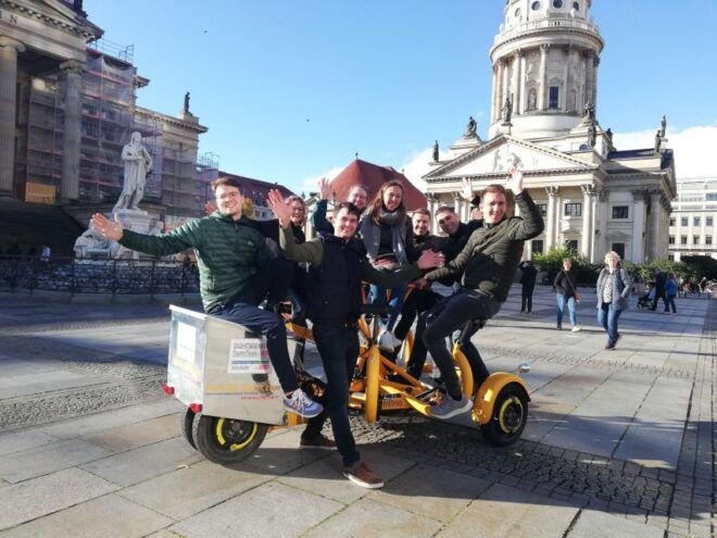 Berlin: Guided Sightseeing Tour With Conference Bikes - Detailed Description of the Tour