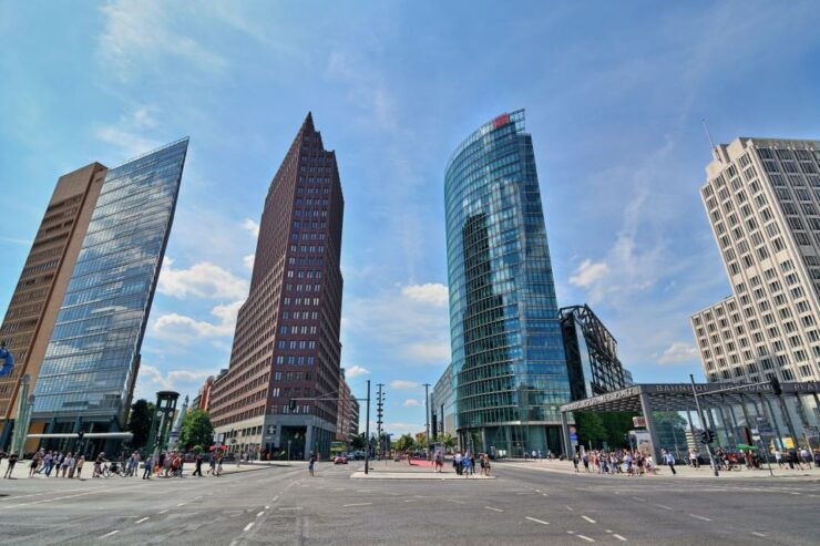 Berlin Highlights, History, and Government District - Potsdamer Platz: Changing Over the Years