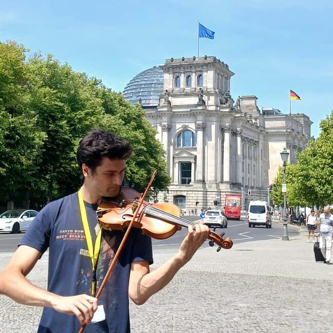 Berlin: Historical Walking Tour with Live Music - Good To Know