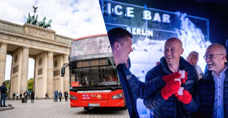Berlin: Hop-On Hop-Off Bus and Icebar Ticket Combo - Booking Details