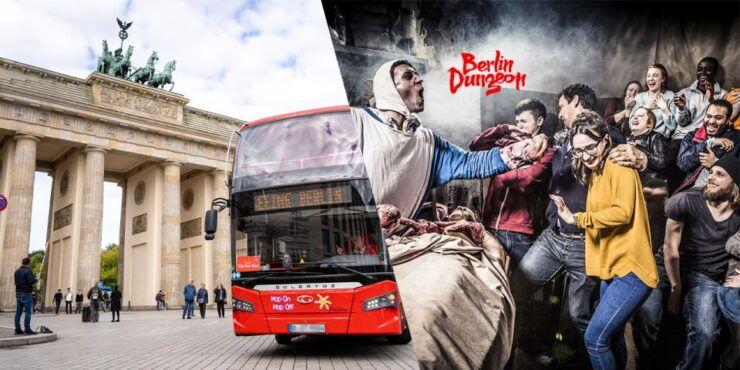 Berlin: Hop-On Hop-Off Bus & The Berlin Dungeon - Experience Highlights