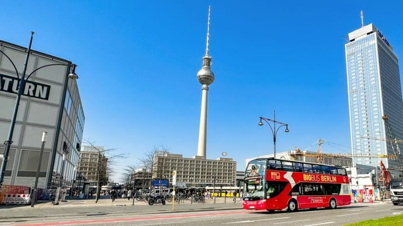 Berlin: Hop-On Hop-Off Sightseeing Bus with Boat Options - Good To Know