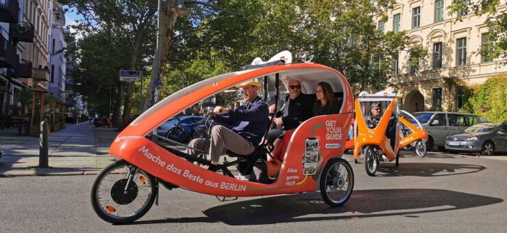 Berlin: Illuminated Berlin by Bike Taxi - Key Points