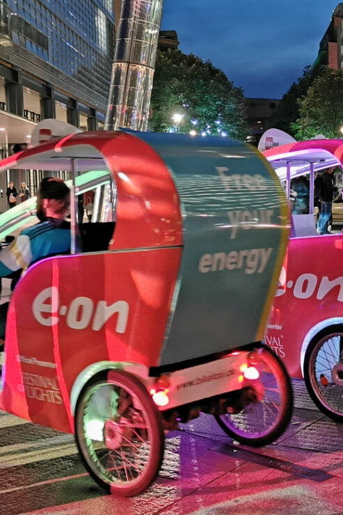 Berlin: Illuminated Berlin by Bike Taxi - Unique Tour Experience