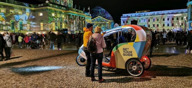 Berlin: Illuminated Berlin by Bike Taxi - Meeting Points