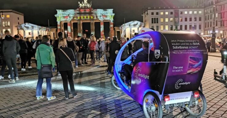 Berlin: Illuminated Berlin by Lit-up Bike Taxi - Frequently Asked Questions