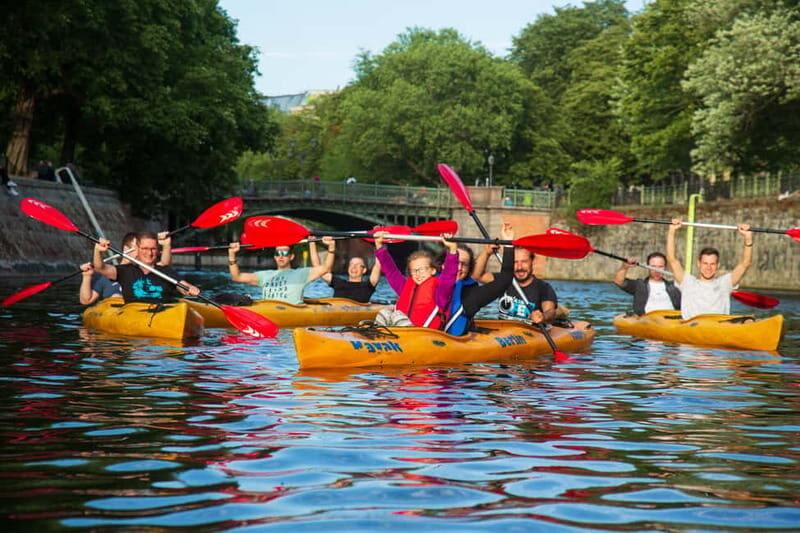 Berlin: Kayaking Tour Kreuzberg - Sunset on Landwehr Canal - Exploring Berlin from the Water: An Authentic & Accessible Experience