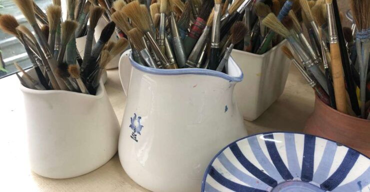 Berlin-Marwitz: Ceramic Painting Workshop - Workshop Details