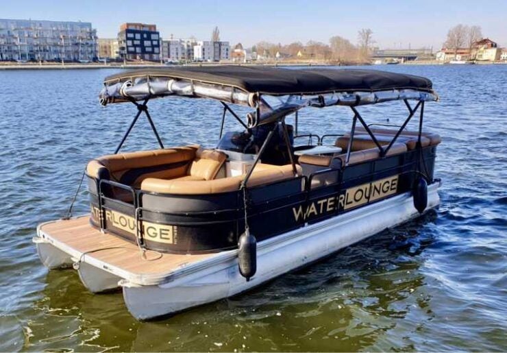 Berlin: Rent a License-Free Boat for up to 12 PAX - Included Amenities