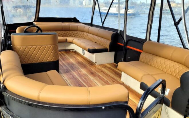 Berlin: Rent a License-Free Boat for up to 8 PAX - Included Amenities