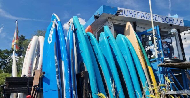 Berlin: SUPFOIL Course - Fly Over the Water Under Your Own Power - What to Expect During the Course