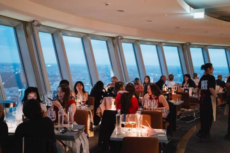 Berlin: TV Tower Sphere Tim Raue 4-Course Menu My Home - Practical Tips for Making the Most of Your Visit