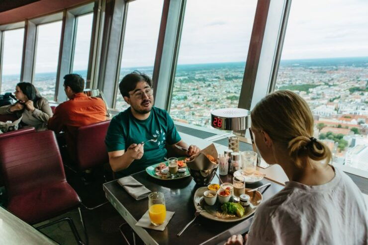 Berlin: TV Tower Ticket & Breakfast at Revolving Restaurant - Cancellation Policy and Duration
