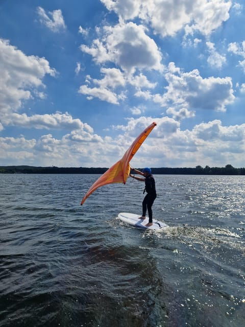 Berlin: Wingfoil Course - Fly Over the Water Driven by the Wind - Key Points
