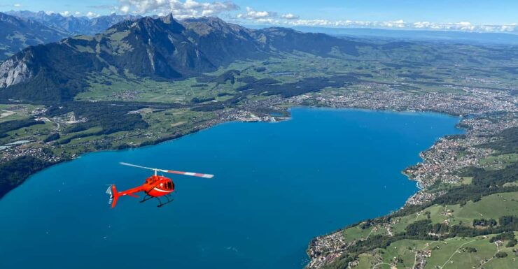 Bern: Private Helicopter-Tour for 4 People to Lake Thun - Good To Know