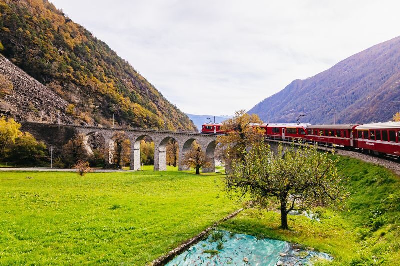 Bernina Red Train and St. Moritz one-day tour from Milan - From Milan to the Alps, with a long ride in between