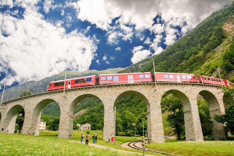 Bernina Red Train and St. Moritz one-day tour from Milan - St. Moritz: a taste of the resort town