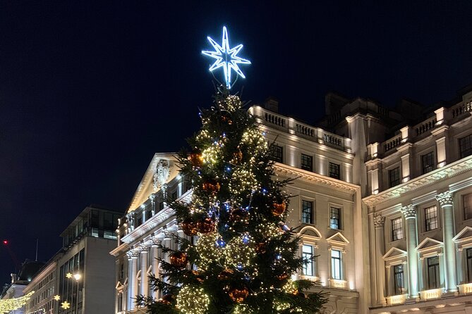 Bespoke Black Cab London Christmas Lights and Sights Private Tour - Christmas Light Installations
