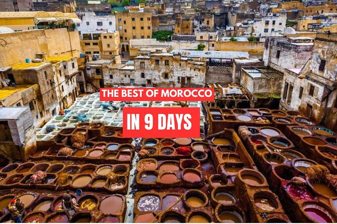 Best 9 Days Morocco Tour From Tangier - Accommodation and Meals