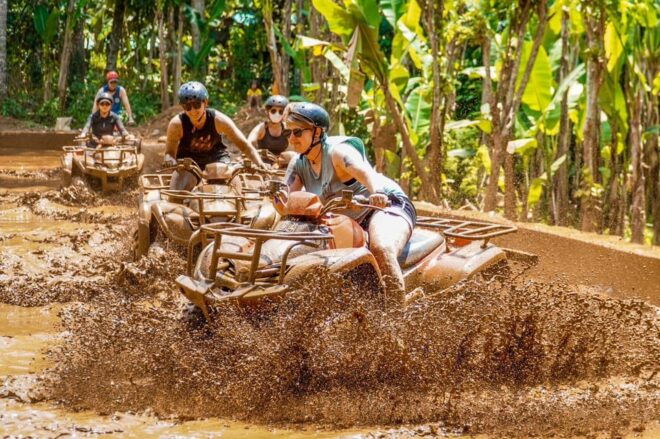 Best ATV Quad Bike Jungle Track and Mudy Track - The ATV Riding Experience