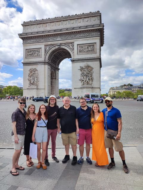 Best Bits of Paris: 40 Favourites Walking Tour 5 Hours - Discovering the Louvre and Arc De Triomphe
