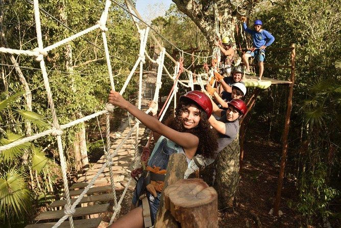 Best Combo From Cancun - Zipline Cenote ATV (Shared) and Lunch From Cancun - Ziplining