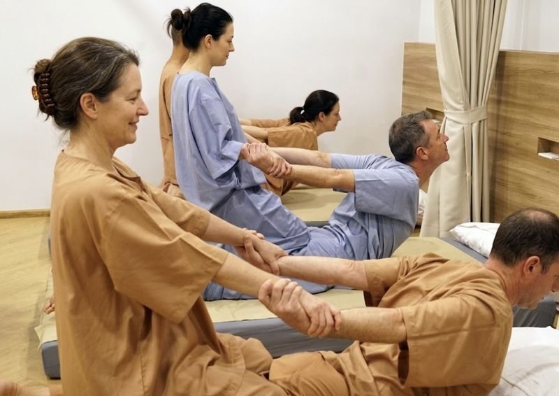Best Couples Thai Massage Workshop at BTS Taksin in Bangkok - Learn the basics before you start massaging