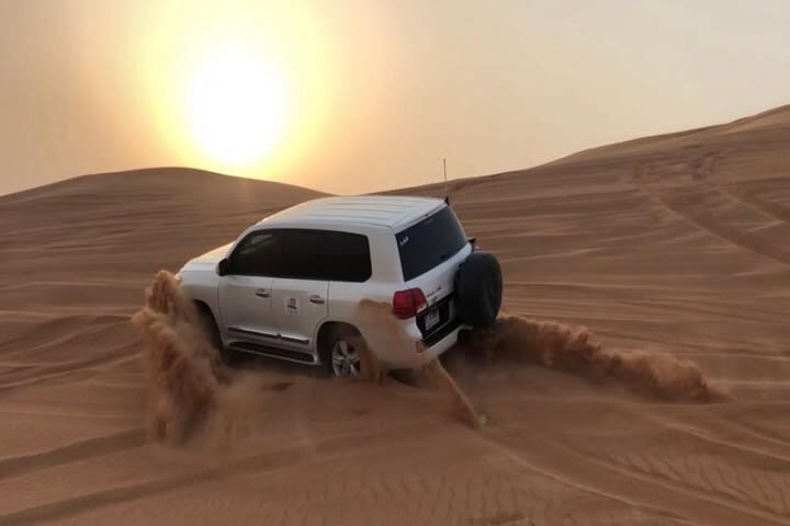 Best Desert Safari Tours in Dubai - Camp life: coffee, dinner, and live shows