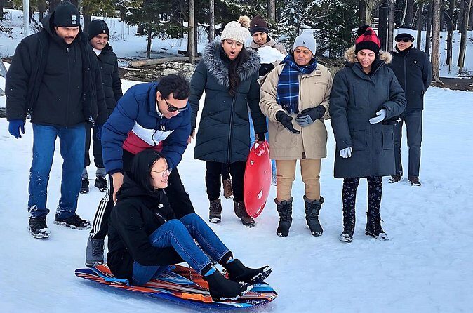 Best of Banff in Winter & Wildlife & Crazy Carpet Sled - FAQ