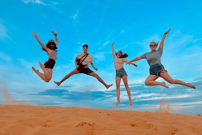 Best of Mui Ne Day Trip: Sand Dunes with Breathtaking Sunset - Red Sand Dunes: A Colorful Contrast