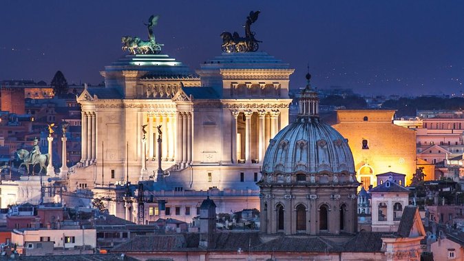 Best of Rome by Night Private Sightseeing Chauffeured Tour | Pick Up/Drop off - Tour Description