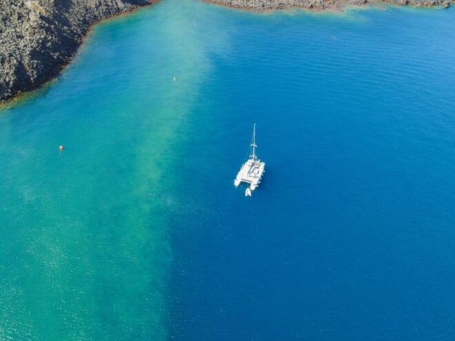 Best of Santorini Private Half-Day Catamaran Cruise - Full Description