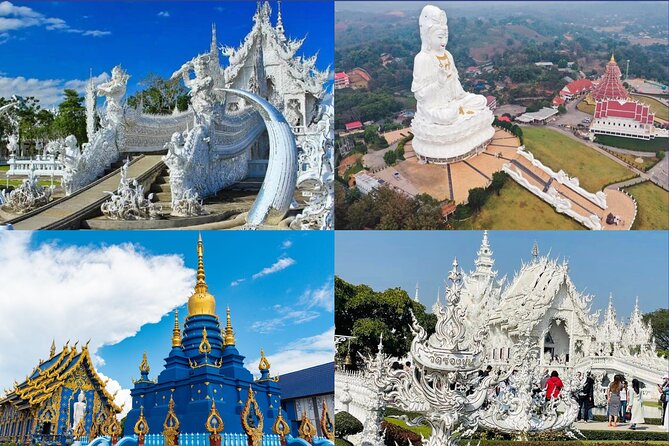 Best Place to Visit in Chiang Rai White, Blue,Big Bhudha Temples - White Temple: A Stunning Architectural Marvel