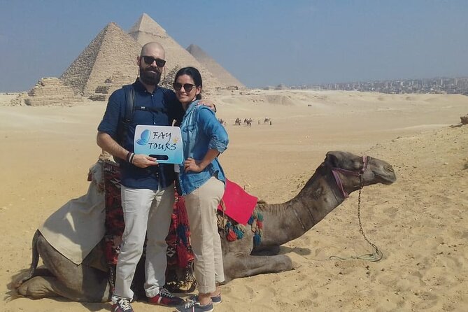 Best Private Tour of the Pyramids,Egyptian Museum & Bazaar& Camel Ride & Lunch - Meeting and Pickup