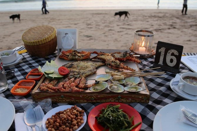 Best Romantic Seafood Dinner at Jimbaran Beach Sunset - Exquisite Seafood Selections