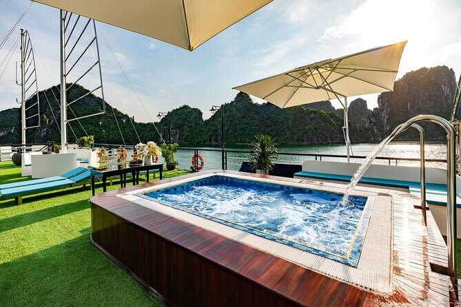 Best Seller Halong Bay Day Cruise with Buffet Lunch & Jacuzzi - Good To Know
