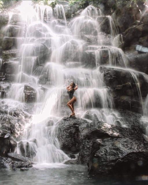 Best Ubud Waterfalls, Rice Terrace & Swing - Inclusive Tour - Waterfall Exploration
